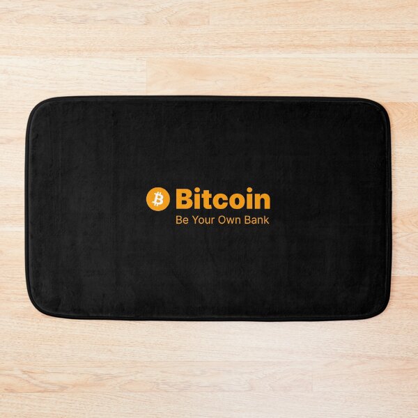 Item preview, Bitcoin - Be Your Own Bank (Bitcoin Orange) designed and sold by NautilusMare.