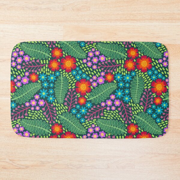 Item preview, Tropical Flower Pattern  designed and sold by AlwaysBeColoring.