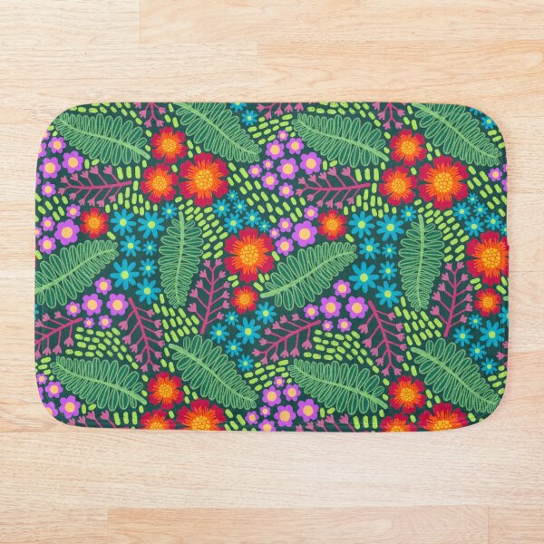 Item preview, patrón de flores tropicales designed and sold by AlwaysBeColoring.