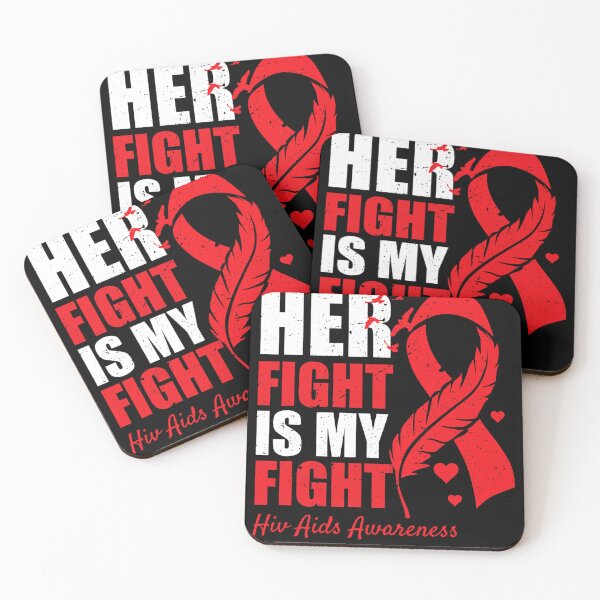 Item preview, Her Fight Is My Fight HIV AIDS Awareness Family Support designed and sold by EagmianPheolea.
