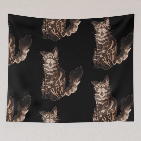 Item preview, Cashmere Kitten - Bengal Longhair designed and sold by FelineEmporium.