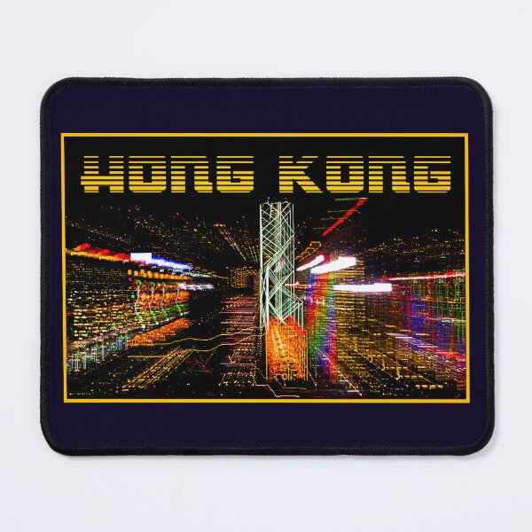 Item preview, Radiant Nights: Vivid Hong Kong Cityscape - Zoom Photograph designed and sold by HeavyHits.