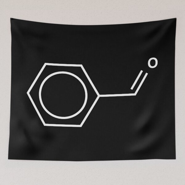 Item preview, Benzaldehyde Chemical Molecule Structure designed and sold by Girih.