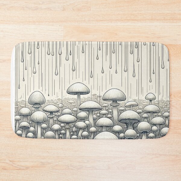 Item preview, The Mushroom Rain designed and sold by woodyconk.