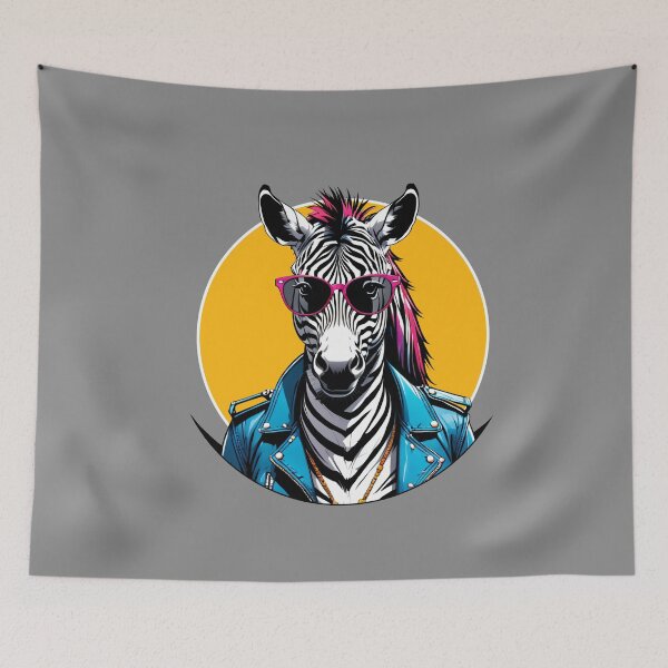 Item preview, Cool Zebra designed and sold by LovelyCow.