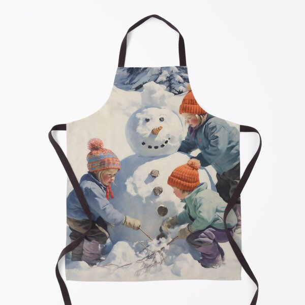 Item preview, Children Building a Snowman designed and sold by dcrc.