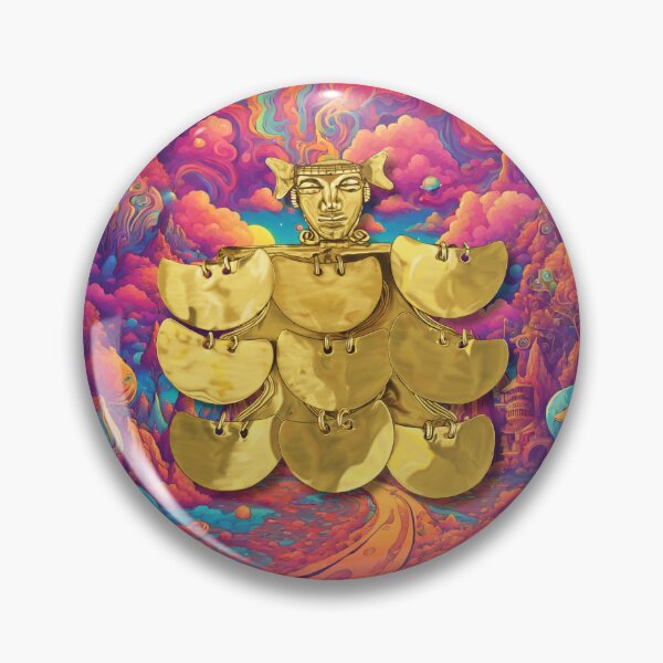 Item preview, Ancient Psychedelic Trip - "I Have Been the Future" - Weird Ancient Art designed and sold by Carola-art.