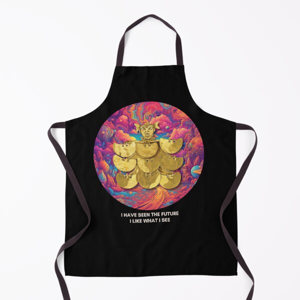 Item preview, Ancient Psychedelic Trip - "I Have Been the Future" - Weird Ancient Art designed and sold by Carola-art.