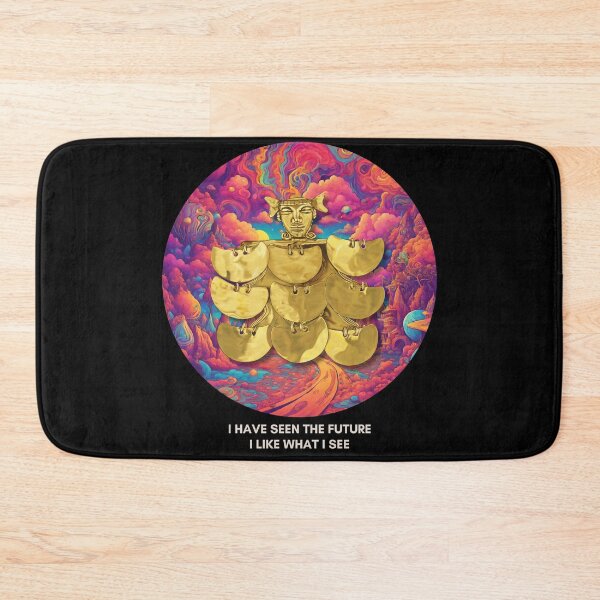 Item preview, Ancient Psychedelic Trip - "I Have Been the Future" - Weird Ancient Art designed and sold by Carola-art.