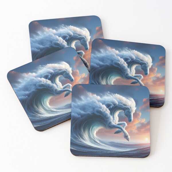 Item preview, Horse Wave designed and sold by Vibranta Studio.