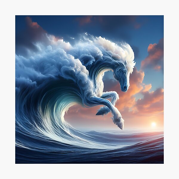 Item preview, Horse Wave designed and sold by Eds-Art.