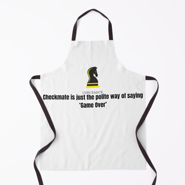 Item preview, Chess Knight - Checkmate is just the polite way of saying Game Over. designed and sold by PrintDrapes.