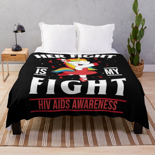 Item preview, Her Fight Is My Fight Hiv Aids Awareness designed and sold by EagmianPheolea.