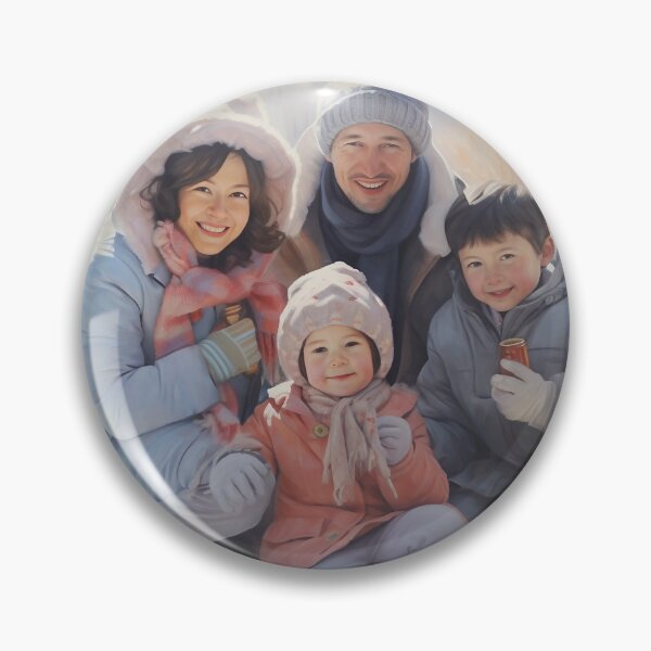 Item preview, Family Posing in the Snow designed and sold by dcrc.