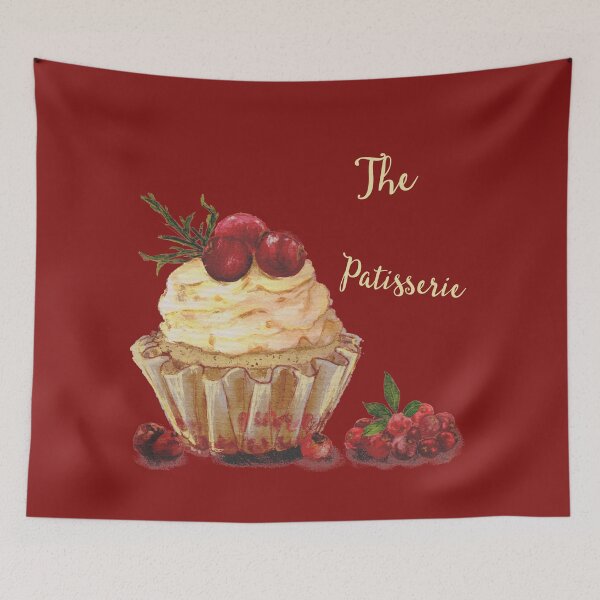 Item preview,  Cranberry Cream Cupcake designed and sold by LillyUndercroft.