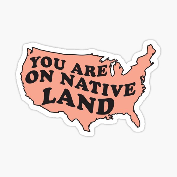 Item preview, You Are On Native Land -  designed and sold by PurpleLoveStore.