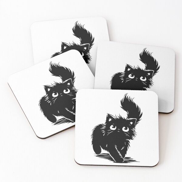 Item preview, Haughty black cat designed and sold by SiMinDesigns.