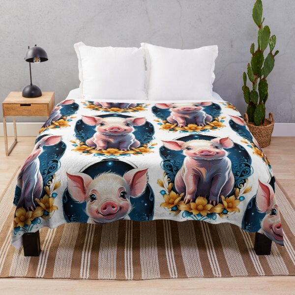 Item preview, "Adorable Piglet Paradise" designed and sold by ArtistKunal123.