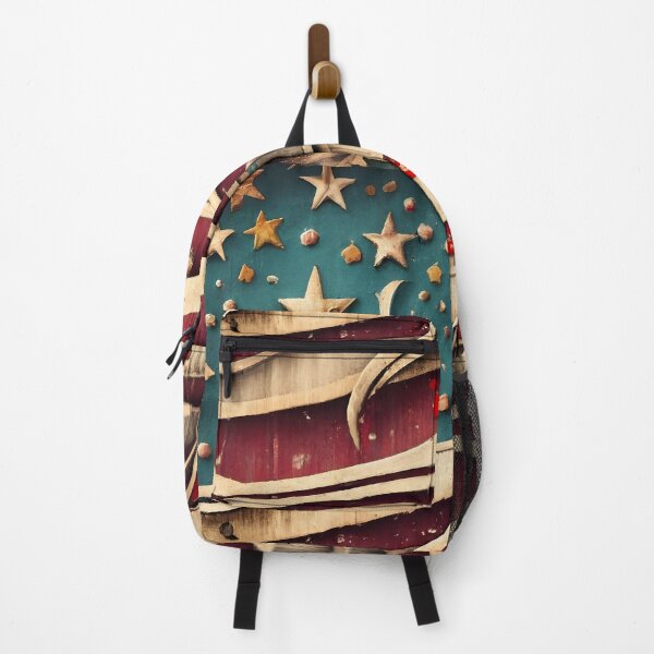 Item preview, American flag Vintage modern style designed and sold by SRK-369.