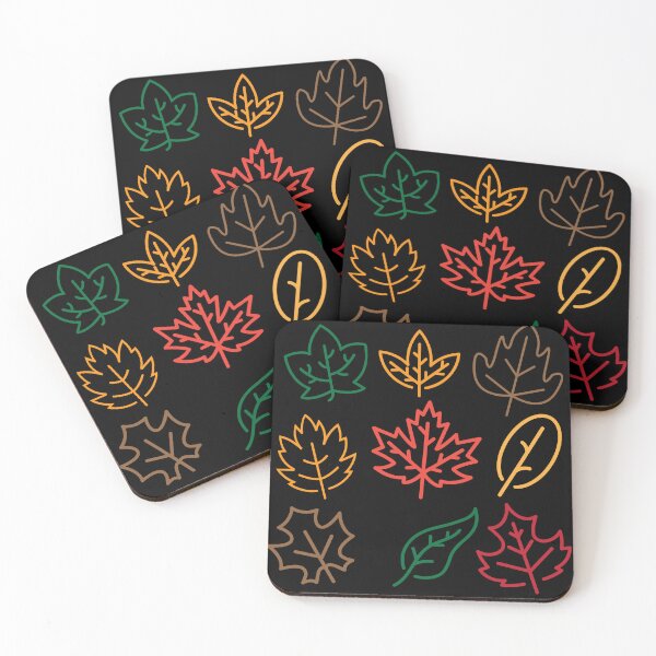 Item preview, Colorful Leaves III designed and sold by CushyNest.