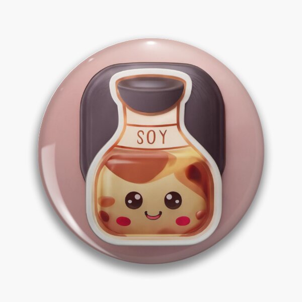 Item preview, Joy to the World with Soya Sauce Holiday Card designed and sold by Sher Creates | Food and Pun Cartoon Art.