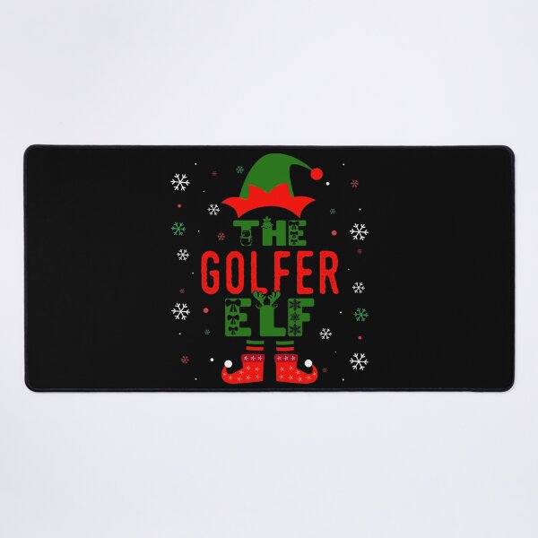 Item preview, Family Christmas Matching Squad Outfit Elf Funny Golfer designed and sold by artworkbyrihen.