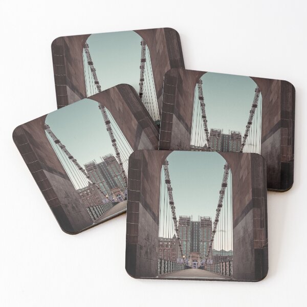 Item preview, South Portland Street Suspension Bridge - Glasgow, Scotland designed and sold by CONSTAPHOTO.