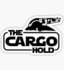 The Cargo Hold Logo - Black Sticker
