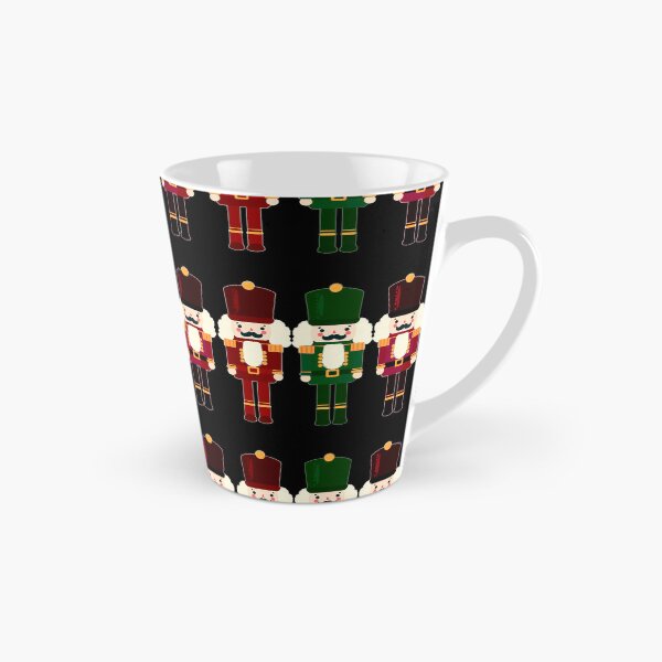 Item preview, Dark Red and Green Nutcracker Trio - Christmas Nutcracker Toy Soldiers - Graphic Art Illustration - Black Background  designed and sold by Star-Fragment.