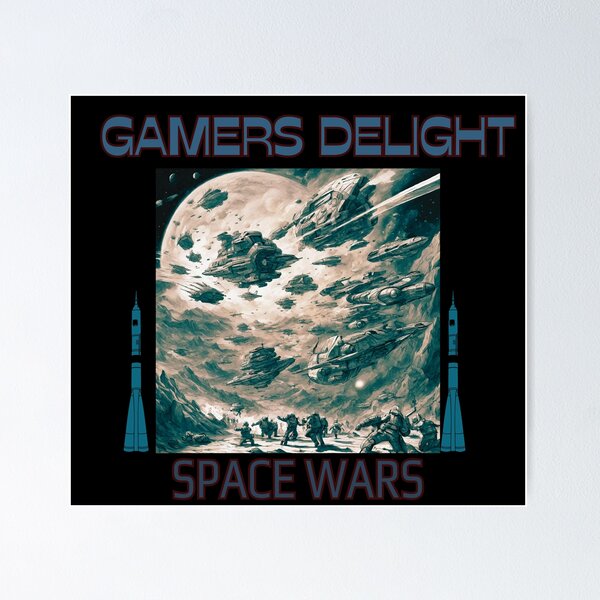 Artikel-Vorschau von Gamers Delight: Space Wars, designt und verkauft von Journey-North.