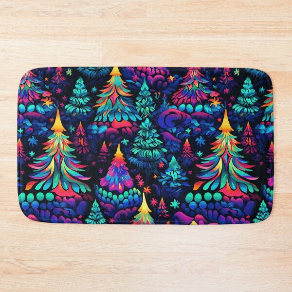 Item preview, Neon Christmas Trees designed and sold by Ellimade.