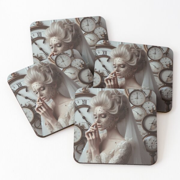 Item preview, Beautiful bride Aristocratic Gothic Widow  designed and sold by AiPoliviosArt.