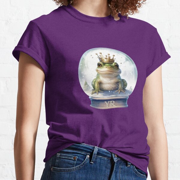 Young Royals snow globe crown frog prince Classic T-Shirt