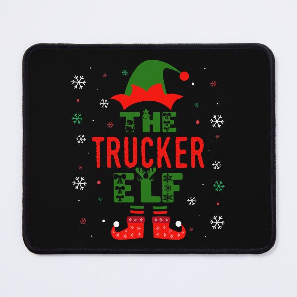 Item preview, Family Christmas Matching Squad Outfit Elf Funny Trucker designed and sold by artworkbyrihen.