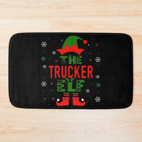 Item preview, Family Christmas Matching Squad Outfit Elf Funny Trucker designed and sold by artworkbyrihen.