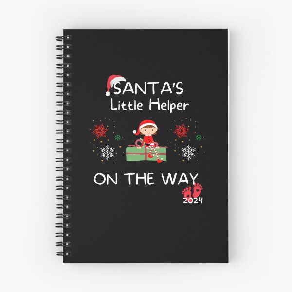 Item preview, Funny Christmas Gift for Pregnant Mothers Santa's Little Helper 2024 designed and sold by EldersRULE.