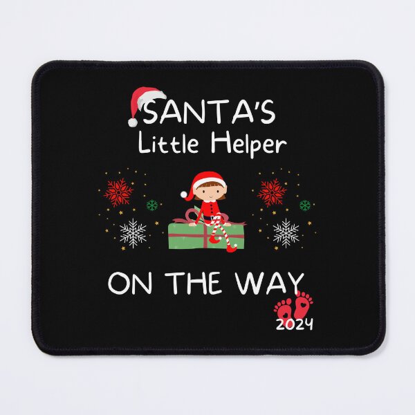 Item preview, Funny Christmas Gift for Pregnant Mothers Santa's Little Helper 2024 designed and sold by EldersRULE.