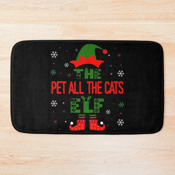 Item preview, Family Christmas Matching Squad Outfit Elf Funny Cat Lover designed and sold by artworkbyrihen.