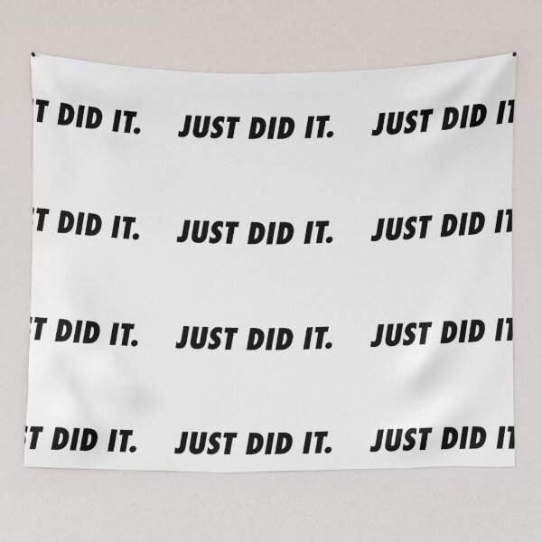 Item preview, Just Did It Nike Logo designed and sold by Alphasoft Designs.