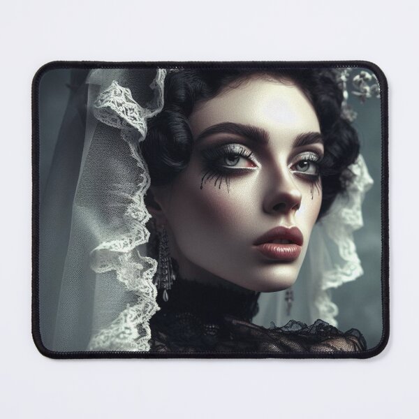 Item preview, Beautiful bride Aristocratic Gothic Widow  designed and sold by AiPoliviosArt.
