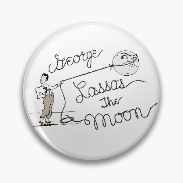 Item preview, George Lassos The Moon designed and sold by PopmosisDesign.