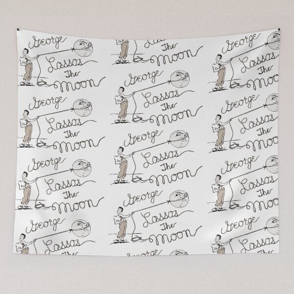 Item preview, George Lassos The Moon designed and sold by PopmosisDesign.