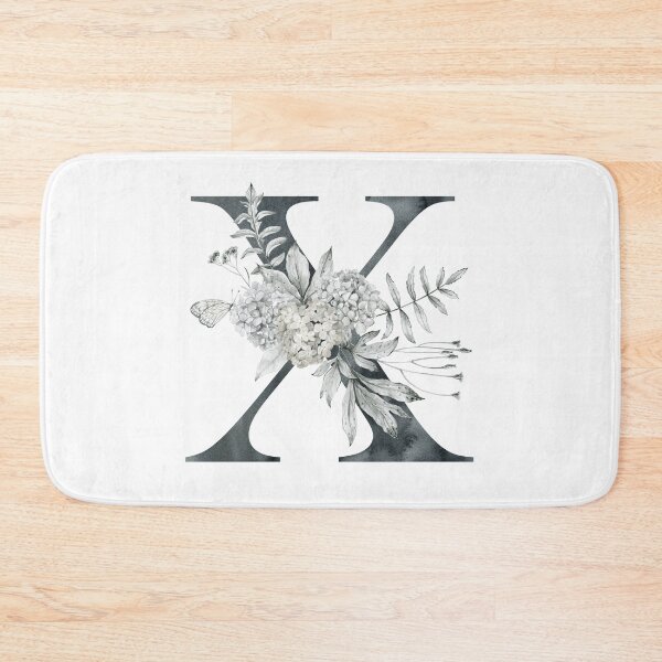 Item preview, Watercolor floral letter X designed and sold by tapilipa.