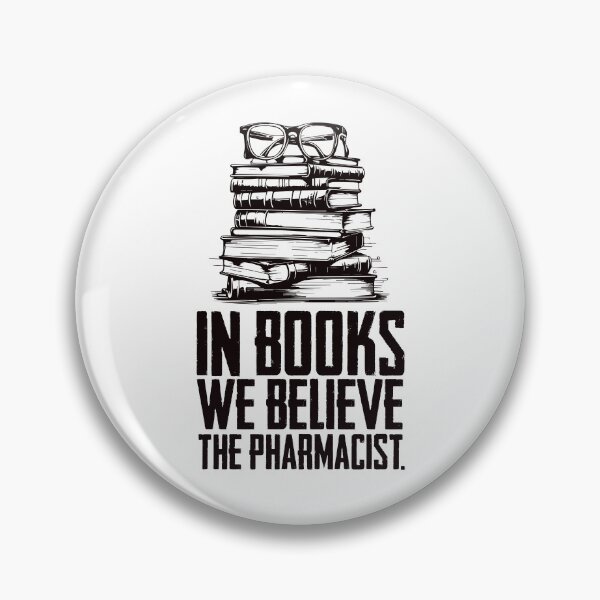 Item preview, Pharmacist Books, In Books We Believe, Pharmacists Readers designed and sold by DAMOTAmagazine.