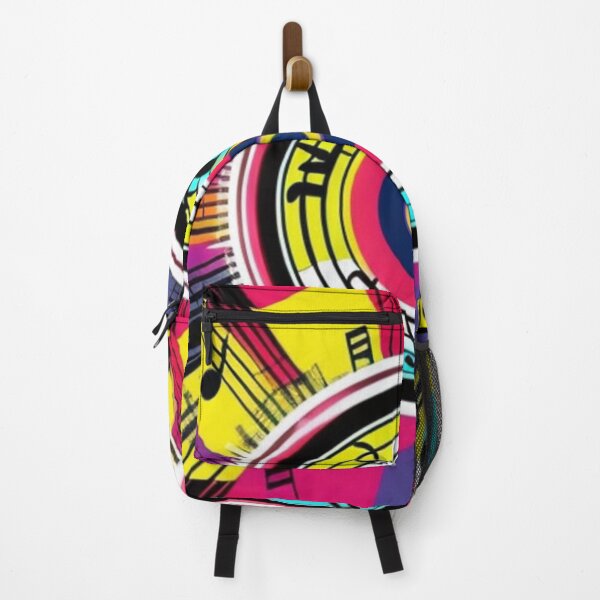 Item preview, Musical Notes Pop Art Vinyl Record Graphic designed and sold by musicgeniusart.