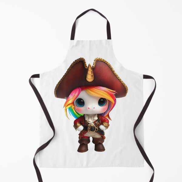 Item preview, Cute Pirate Unicorn: Magical Cheerful Fantasy Prints No. 3 designed and sold by Nathalymx.