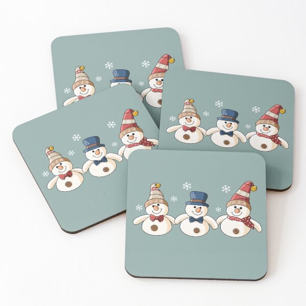 Item preview, Christmas Snowmen designed and sold by MyMushroomGrove.