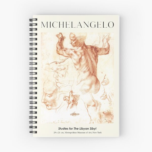 Item preview, Michelangelo, Drawing studies, Poster designed and sold by aestheticQuo.