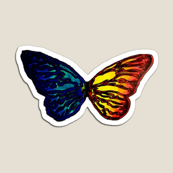 Wings of Fire and Ice Magnet
