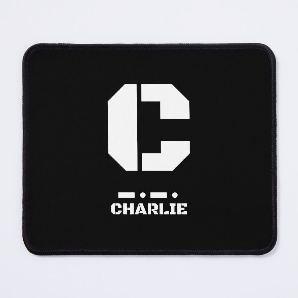 Item preview, Letter C (Charlie) Morse Code NATO Phonetic Alphabet designed and sold by AnnSign.
